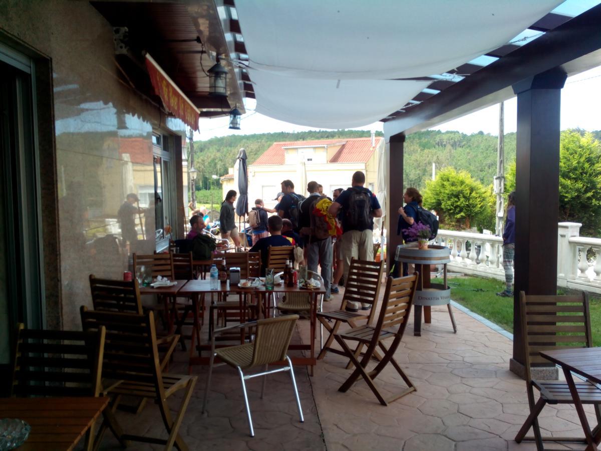 Albergue As Eiras Lires Exterior foto